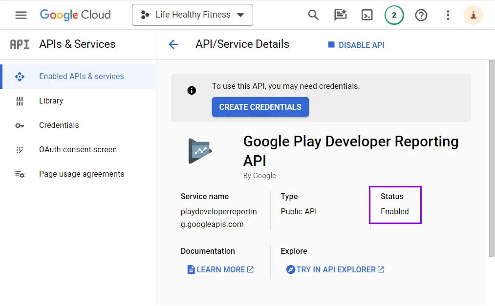 e776d77-Google_play_developer_reporting_api_enabled.webp